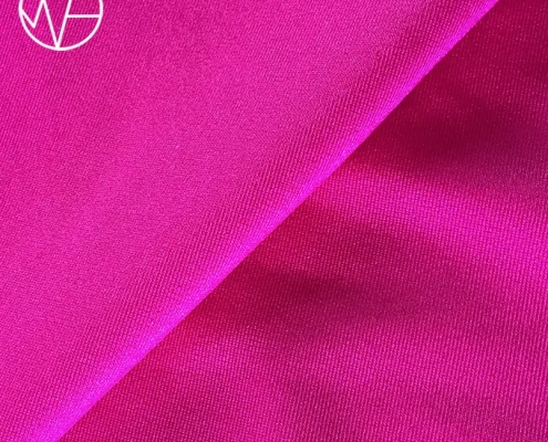 85 polyester 15 spandex shiny warp knit elastic fabric