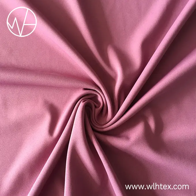 Matt polyester and elastane stretchy yoga pants fabric
