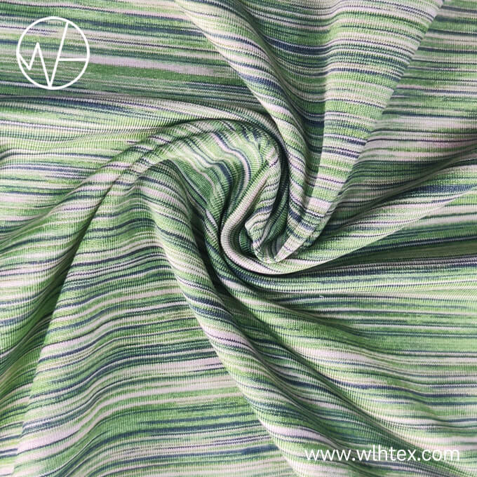 84% polyester 16% spandex fabric melange dri fit material