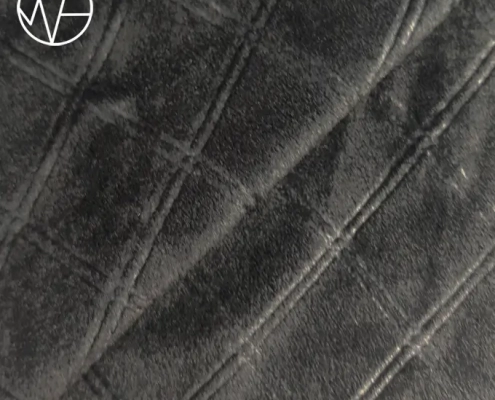 Poly spandex super soft velvet embossed velvet velour