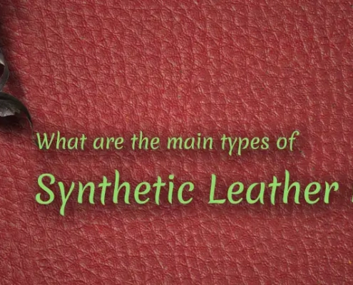 What are the main types of Synthetic leather base fabrics