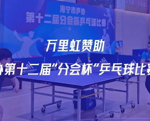海宁市乒协第十二届“分会杯”乒乓球比赛圆满举办